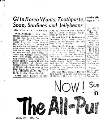 other Newspaper clipping from Apr 10, 1951 5652174