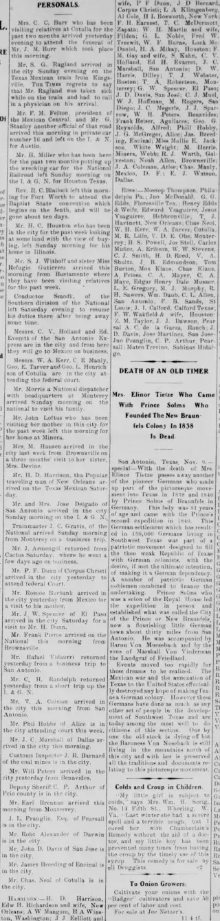 other Newspaper clipping from Nov 15, 1908 5652645