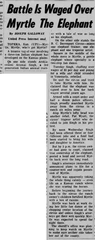 other Newspaper clipping from Jul 9, 1964 5652869