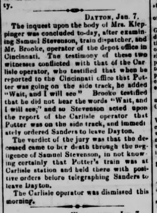 other Newspaper clipping from Jan 8, 1864 5652937