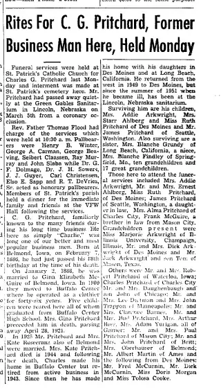 other Newspaper clipping from Mar 11, 1954 5652994