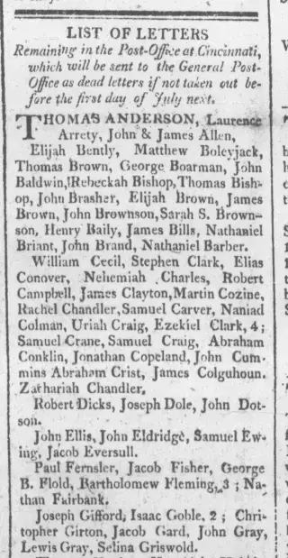 other Newspaper clipping from Apr 20, 1809 5653070