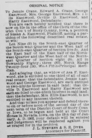 other Newspaper clipping from Nov 21, 1901 5653537