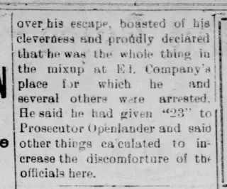 other Newspaper clipping from Nov 2, 1906 5653899