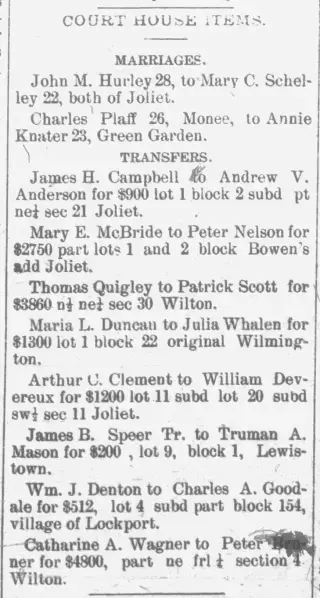 other Newspaper clipping from Nov 6, 1891 5654463