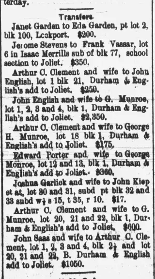 other Newspaper clipping from Aug 25, 1887 5654537