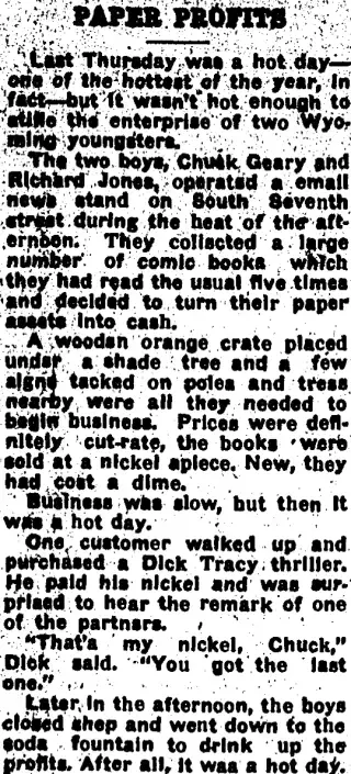 other Newspaper clipping from Jul 24, 1946 5654916