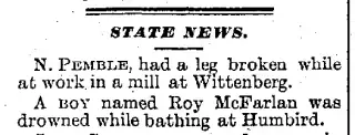 other Newspaper clipping from Jul 22, 1885 5654994