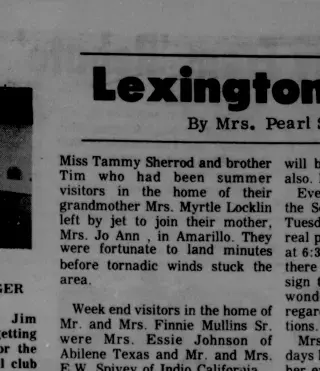 other Newspaper clipping from Aug 7, 1975 5655629