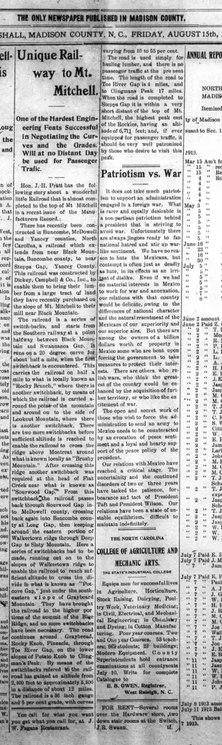 other Newspaper clipping from Aug 15, 1913 5656491