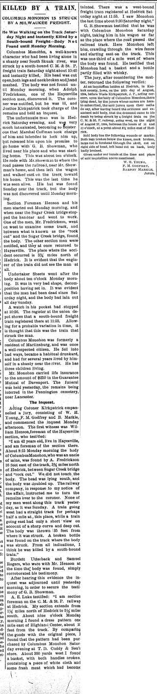 other Newspaper clipping from Aug 31, 1904 5656996