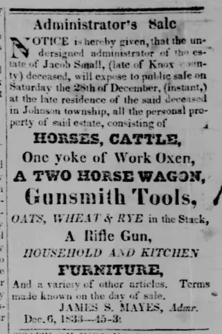 other Newspaper clipping from Dec 7, 1833 5657860
