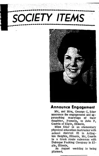 Marriage Newspaper clipping from Jan 21, 1970 5658630