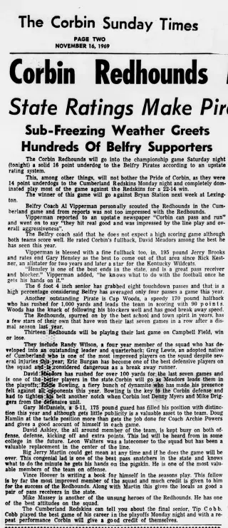 other Newspaper clipping from Nov 16, 1969 5658744