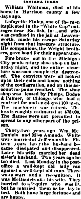 other Newspaper clipping from Dec 28, 1887 5659076