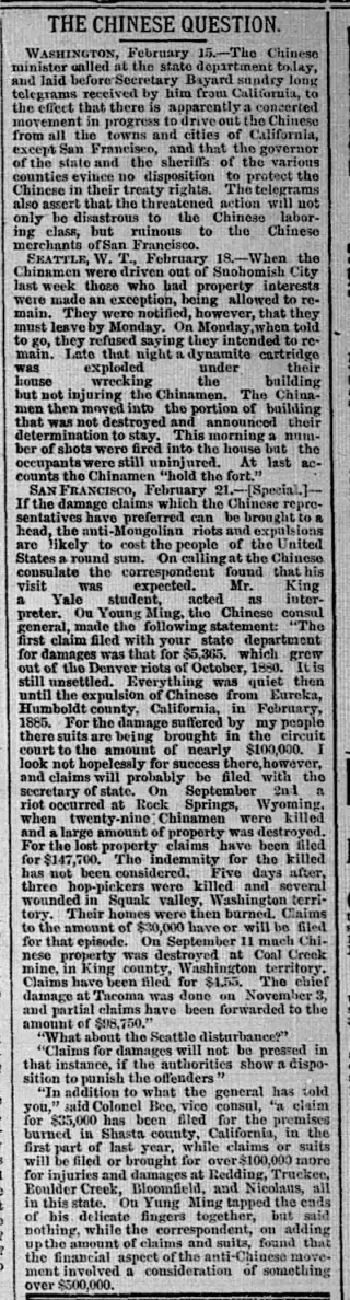 other Newspaper clipping from Feb 23, 1886 5659155