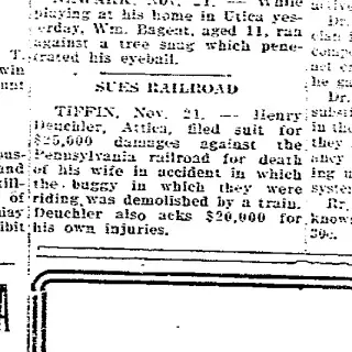 other Newspaper clipping from Nov 21, 1923 5659185