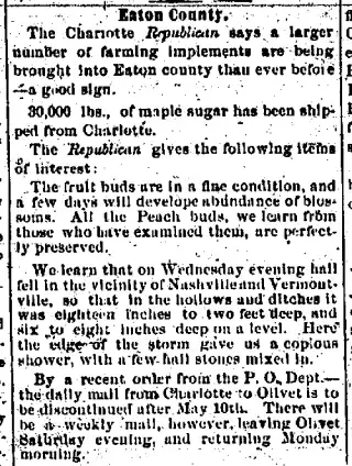 other Newspaper clipping from May 6, 1869 5659315