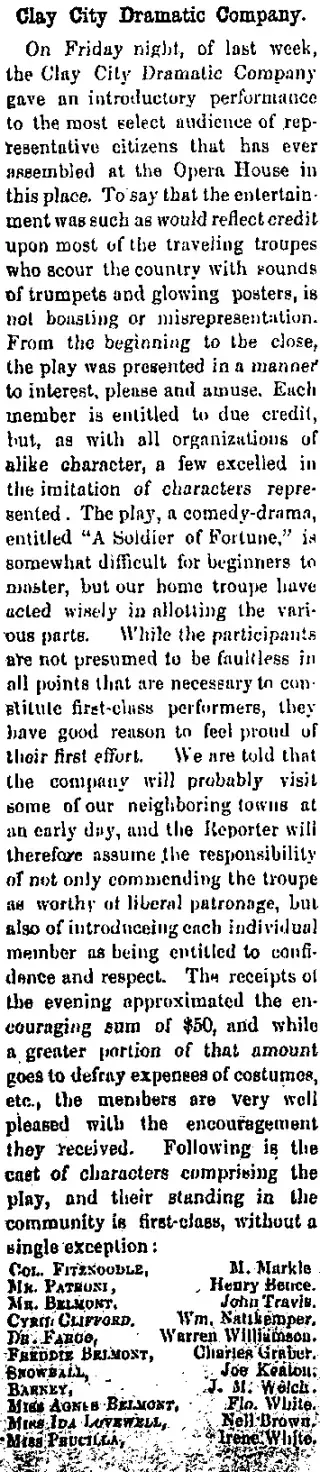 other Newspaper clipping from Apr 25, 1890 5659537