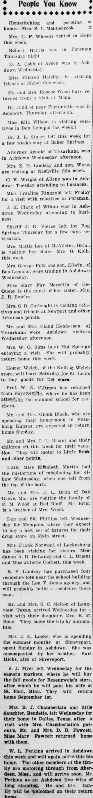 other Newspaper clipping from Aug 6, 1921 5660290