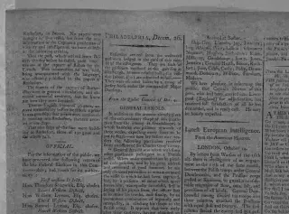 other Newspaper clipping from Dec 26, 1794 5660391