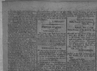 other Newspaper clipping from Dec 20, 1794 5660394