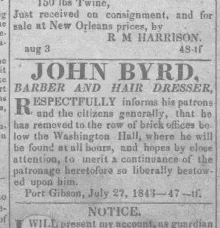 other Newspaper clipping from Aug 10, 1843 5660404
