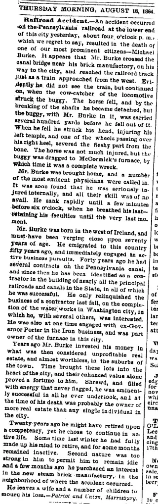 other Newspaper clipping from Aug 18, 1864 5660528