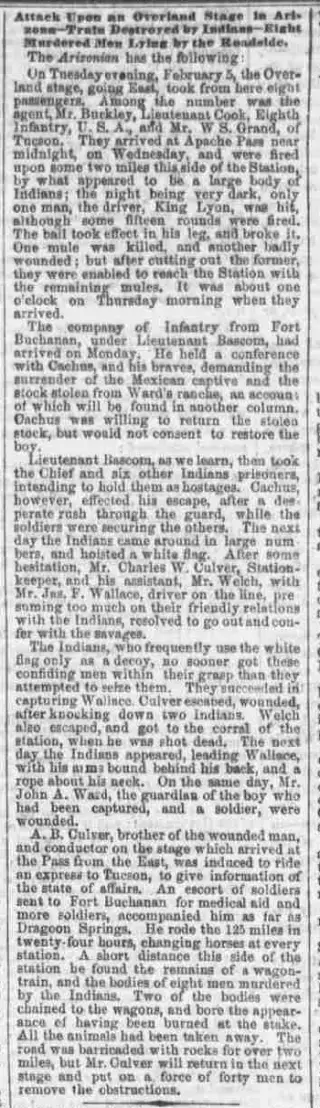 other Newspaper clipping from Mar 2, 1861 5661150
