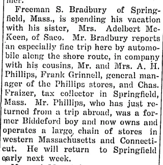 other Newspaper clipping from Sep 6, 1922 5661844