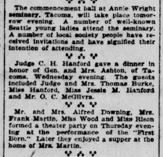 Entertainment Newspaper clipping from Jun 11, 1899 5662258