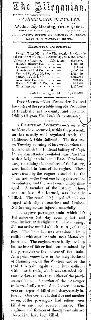 other Newspaper clipping from Oct 26, 1864 5662337