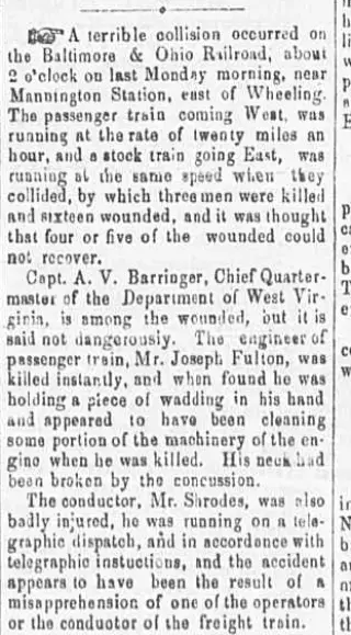 other Newspaper clipping from Nov 3, 1864 5662339