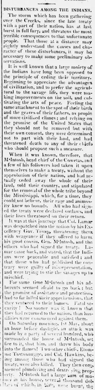 Business Newspaper clipping from May 24, 1825 5662787