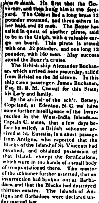other Newspaper clipping from May 25, 1816 5662814