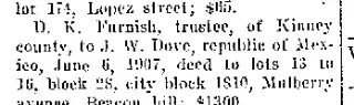 other Newspaper clipping from Jun 28, 1907 5662834