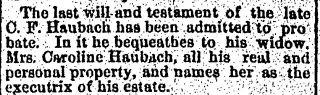 other Newspaper clipping from Mar 19, 1885 5663677