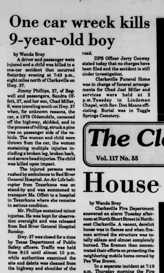 other Newspaper clipping from Feb 22, 1989 5664092