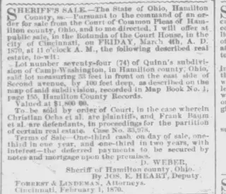 other Newspaper clipping from Feb 15, 1870 5664372