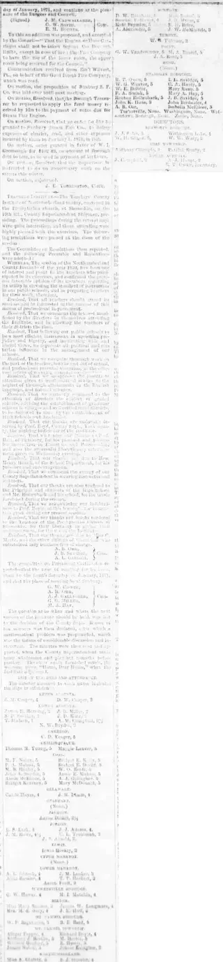 General news Newspaper clipping from Jan 14, 1871 5664430