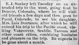 other Newspaper clipping from Aug 6, 1903 5665288