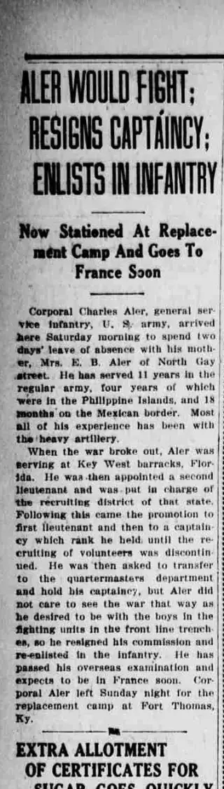 other Newspaper clipping from Sep 17, 1918 5666537