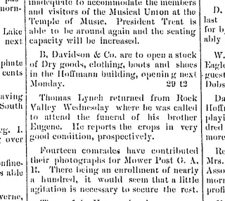 other Newspaper clipping from Apr 12, 1889 5666766