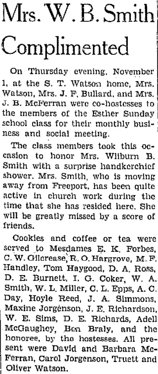 other Newspaper clipping from Nov 15, 1945 5666882