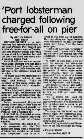 other Newspaper clipping from Sep 19, 1985 5667666