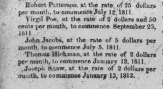 other Newspaper clipping from Aug 23, 1812 5669233