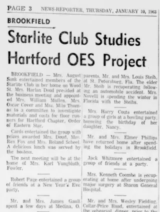 other Newspaper clipping from Jan 10, 1963 5669334