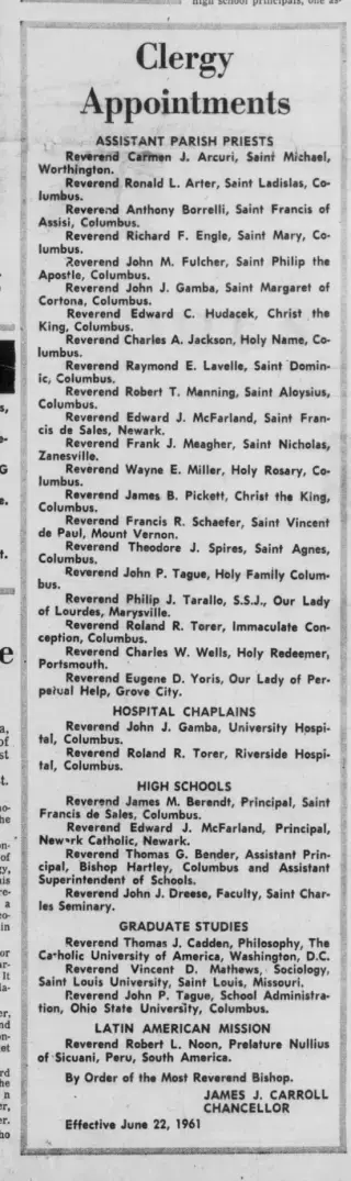 other Newspaper clipping from Jun 23, 1961 5670682