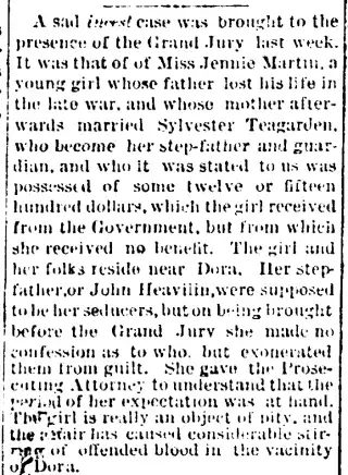 Crime Newspaper clipping from Mar 20, 1879 5671335