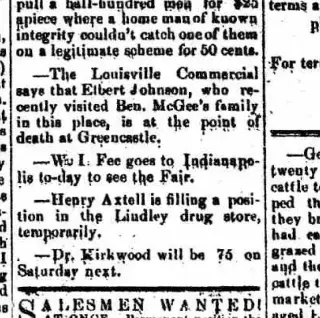 other Newspaper clipping from Sep 25, 1889 5671566